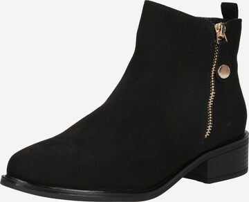 Dorothy Perkins Stiefelette in Schwarz: predná strana