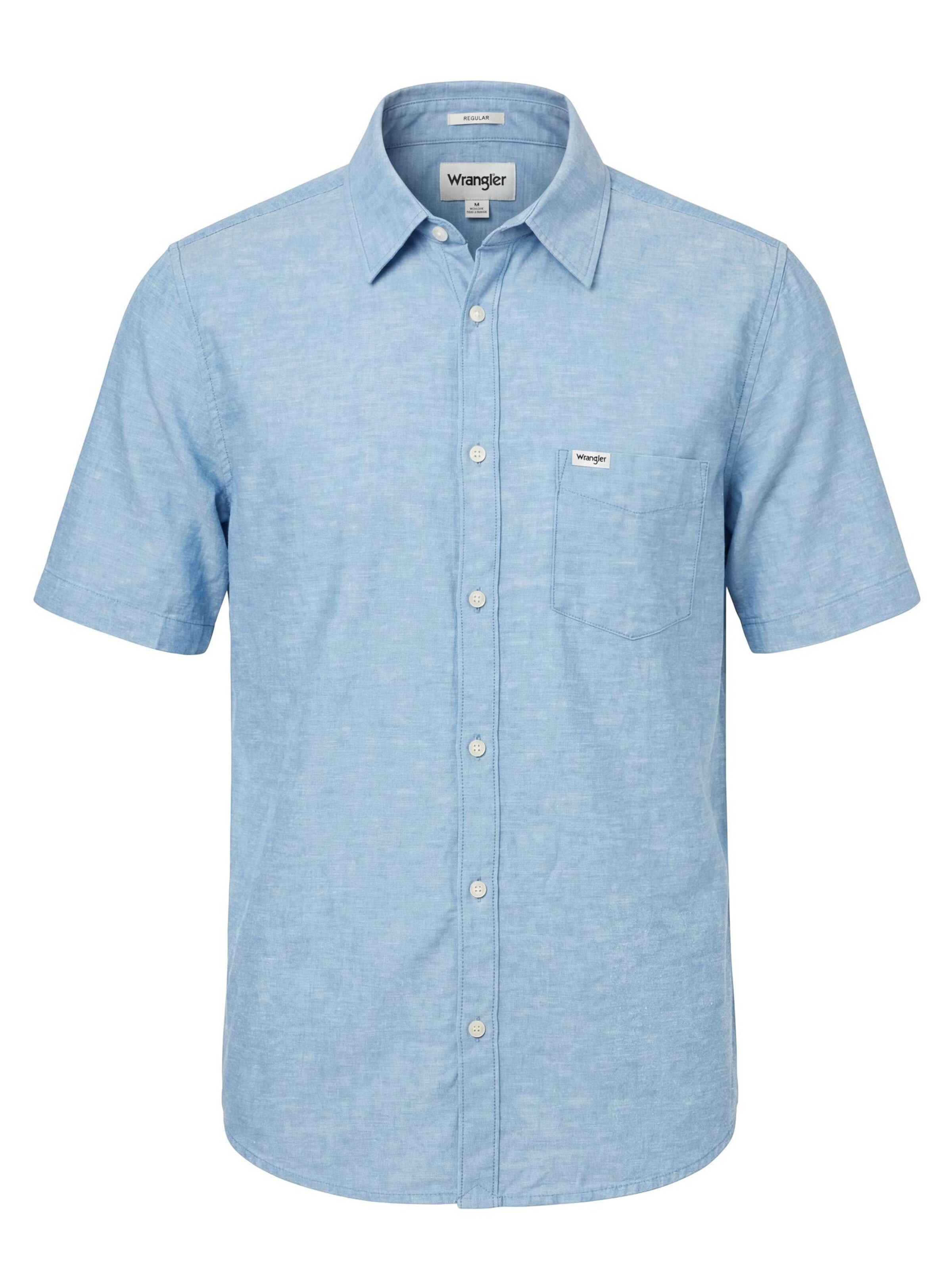 WRANGLER Shirt in Blue: front