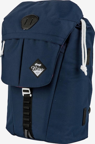Sac à dos NITRO en bleu : devant