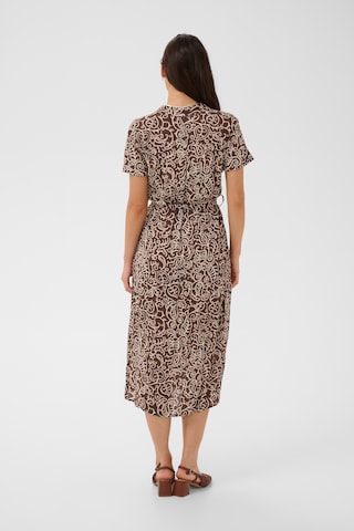SAINT TROPEZ Jurk 'Vega' in Bruin