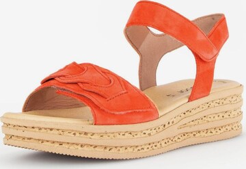 GABOR - Sandalias en naranja: frente