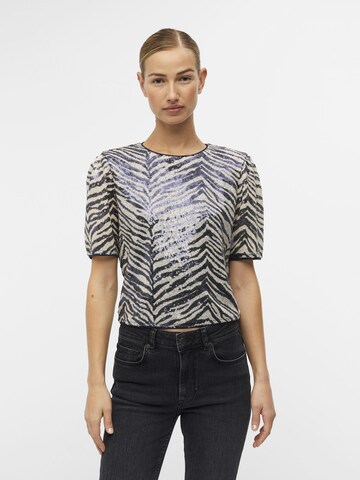 OBJECT Blouse 'Nidia' in Zwart: voorkant