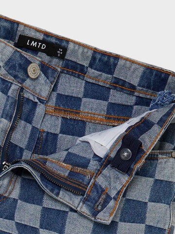 LMTD Loosefit Jeans 'Checkizza' in Blauw