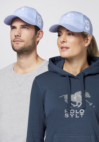 Polo Sylt Cap in Blau: Vorderseite