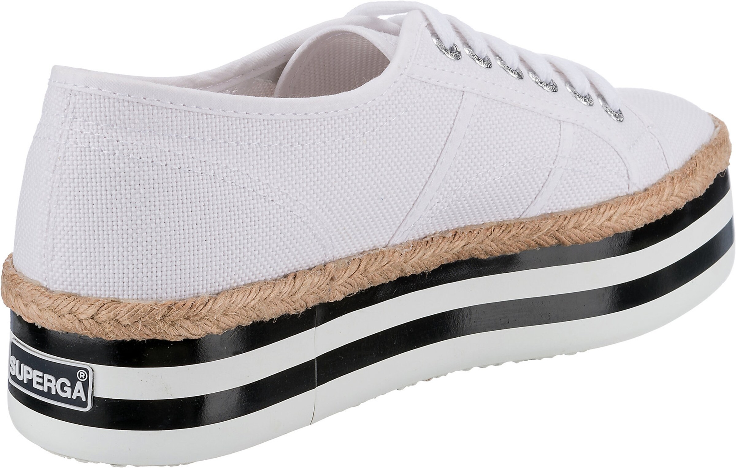 SUPERGA Sneaker in Weiß