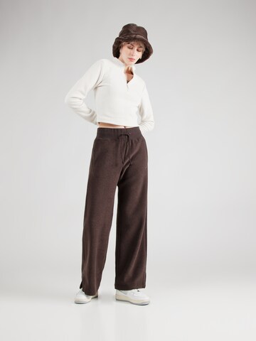 Nike Sportswear Wide leg Trousers 'PHNX' in Brown