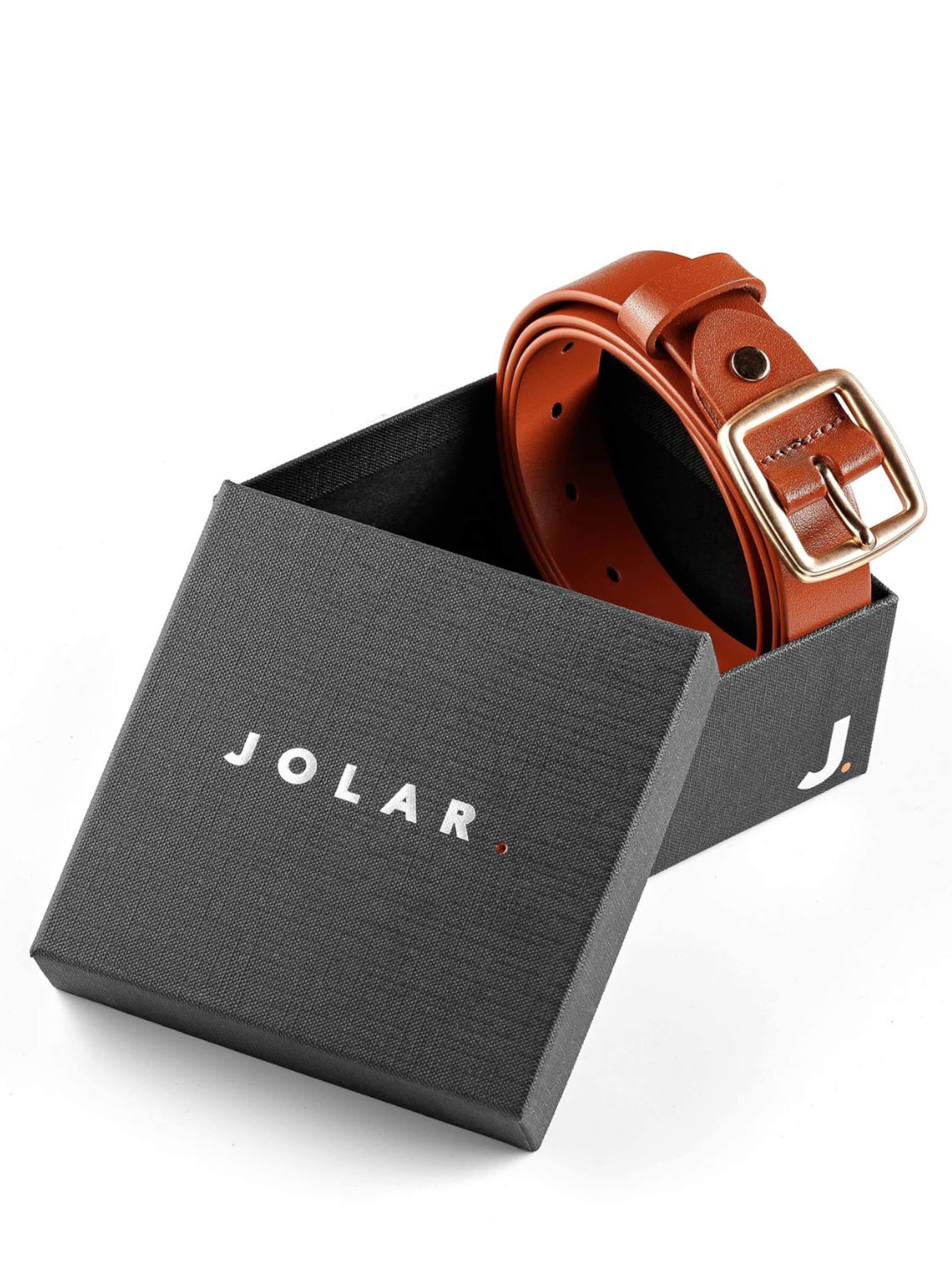 jolar Belt 'PREMIUM' in Brown