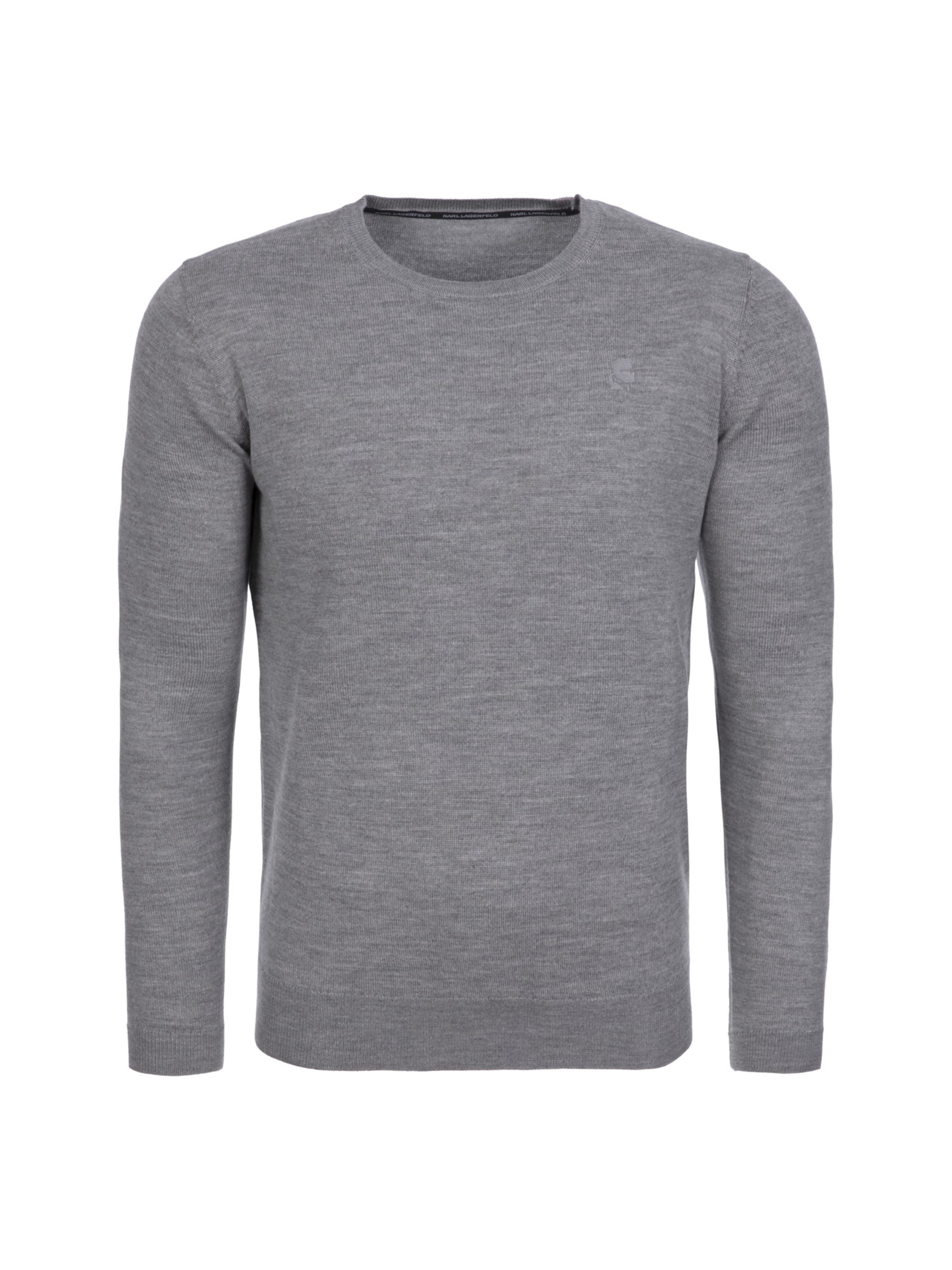 Karl Lagerfeld Pullover in Grau: Vorderseite
