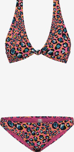 Shiwi Bikini in de kleur Blauw / Donkergeel / Pink / Zwart, Productweergave