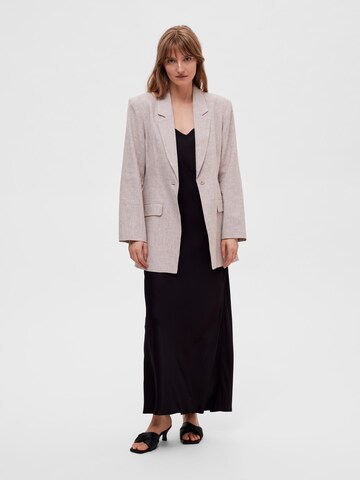 SELECTED FEMME Jurk 'Regi' in Zwart