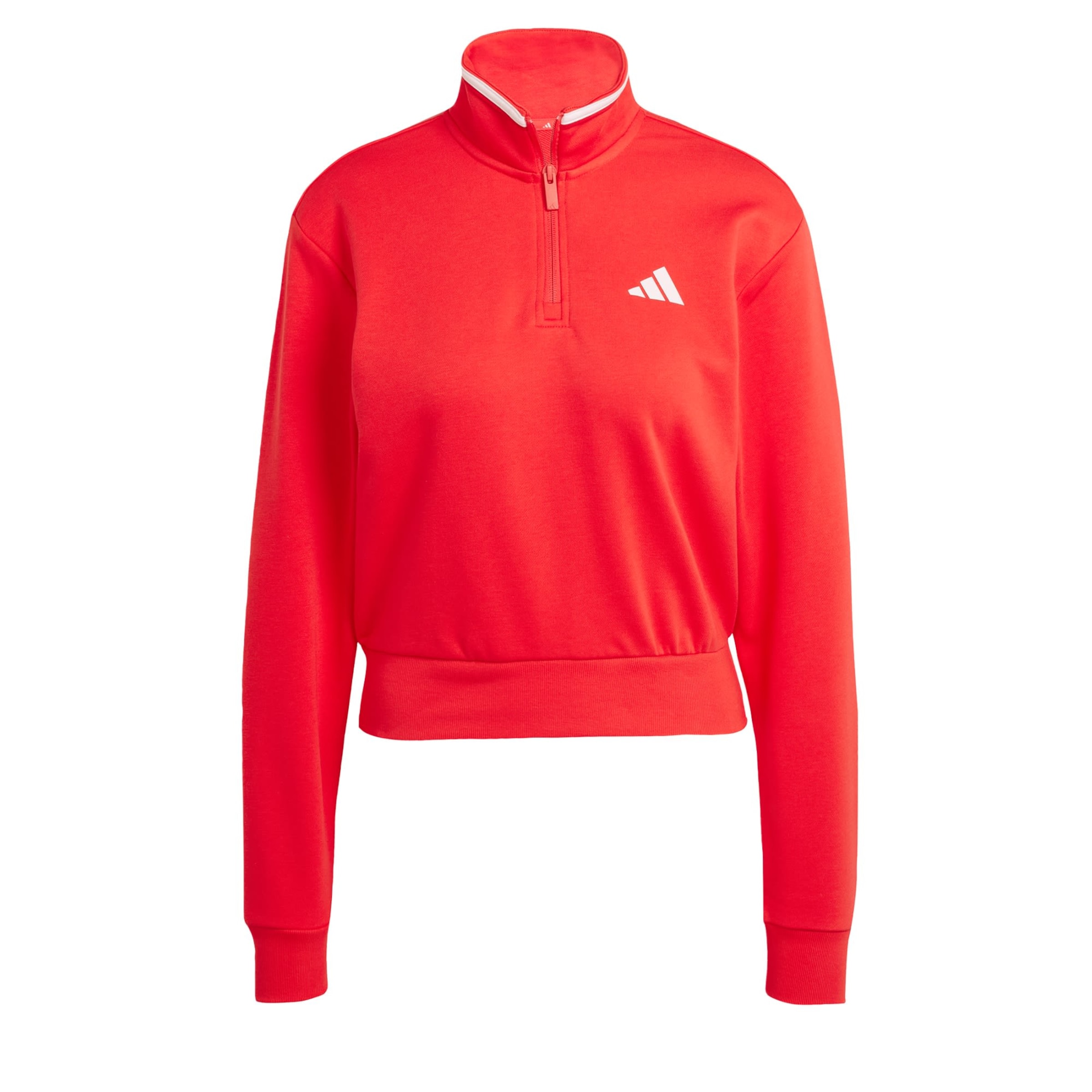 sarkans ADIDAS SPORTSWEAR Sportiska tipa džemperis 'Essentials': no priekšpuses