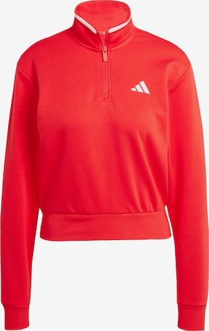 Sweat de sport 'Essentials' ADIDAS SPORTSWEAR en rouge : devant