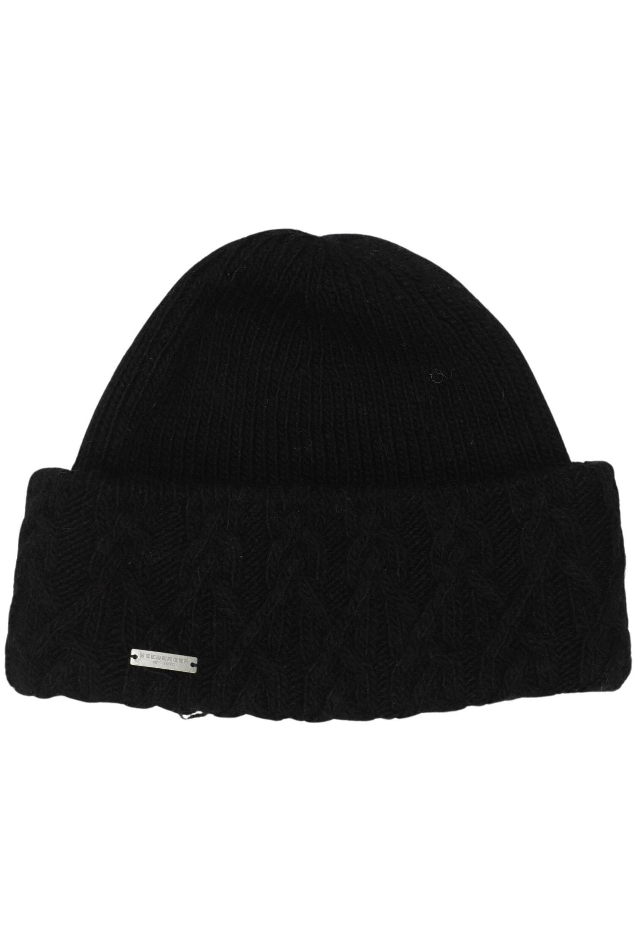 Seeberger Hut oder Mütze in One Size in schwarz, Produktansicht