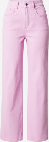 NA-KD Lużny krój Jeansy w kolorze różowy: przód