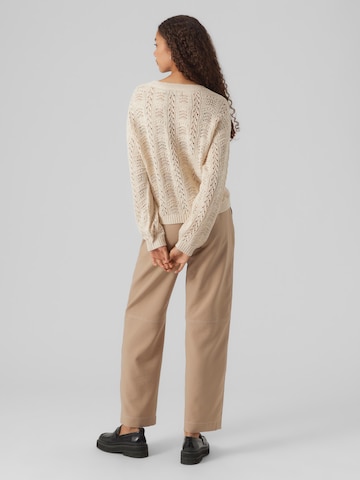 VERO MODA Pullover 'Arlet' i beige
