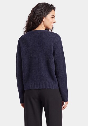 usha BLACK LABEL Gebreid vest in Blauw
