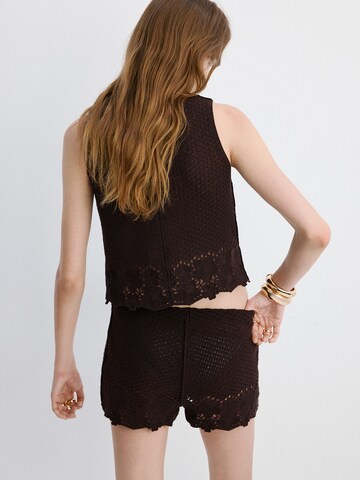 MANGO Top 'MASHI' in Braun