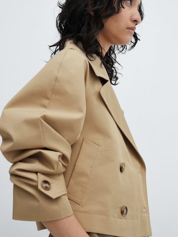 MANGO Jacke 'Lipa' in Beige