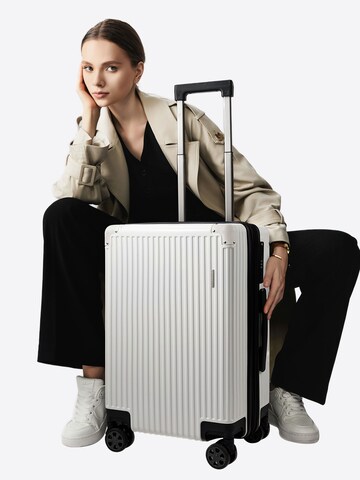 Victoria Hyde Suitcase 'Dexter' in White: front