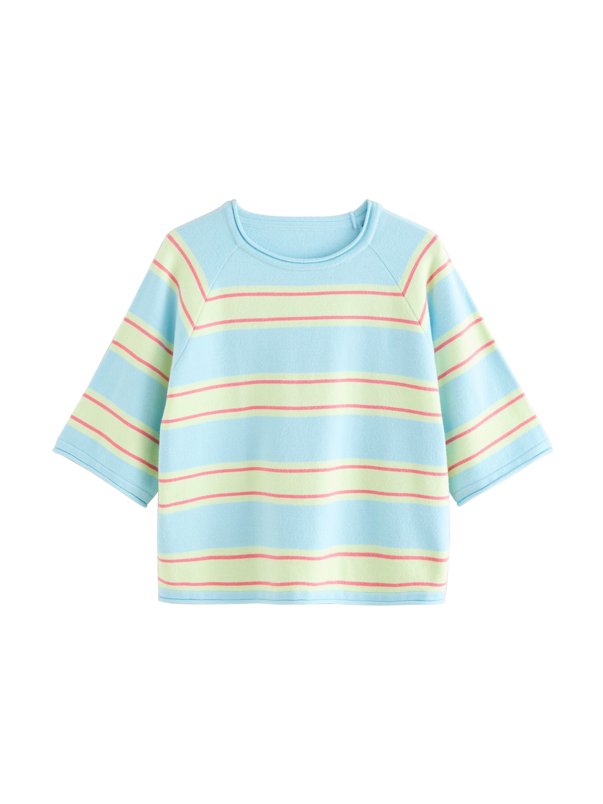 Next Pulover u nebesko plava / pastelno žuta / losos, Pregled proizvoda