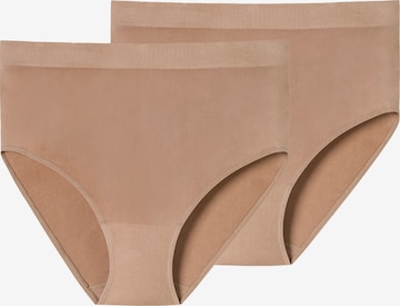 SCHIESSER - Braga ' Retro Classic Seamless ' en beige: frente
