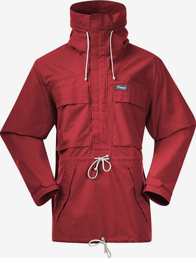 Bergans Outdoorjacke in karminrot / weiß, Produktansicht