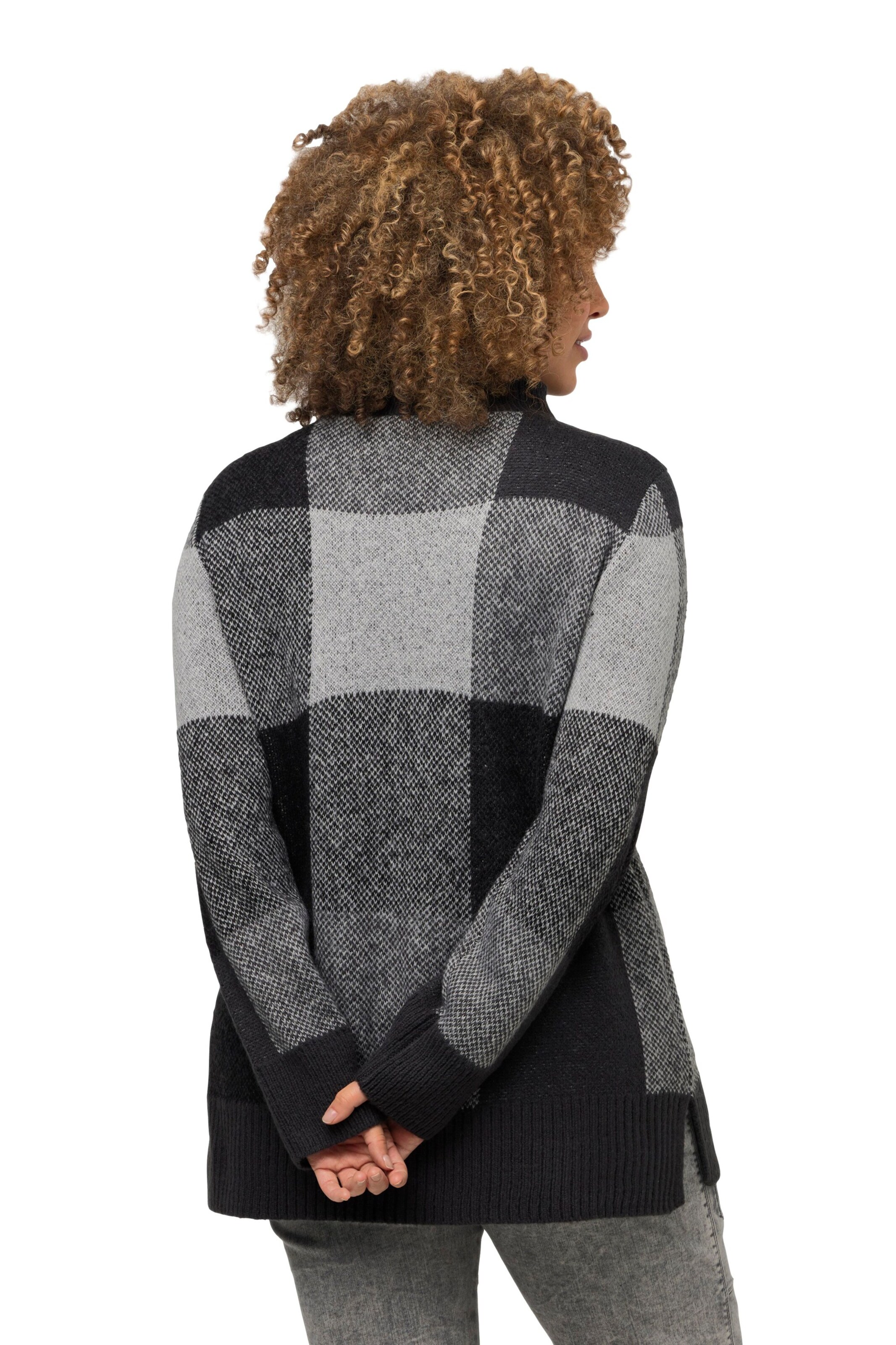 Pull-over Ulla Popken en gris