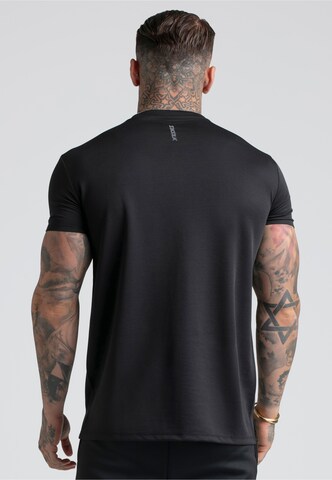 SikSilk T-Shirt in Schwarz