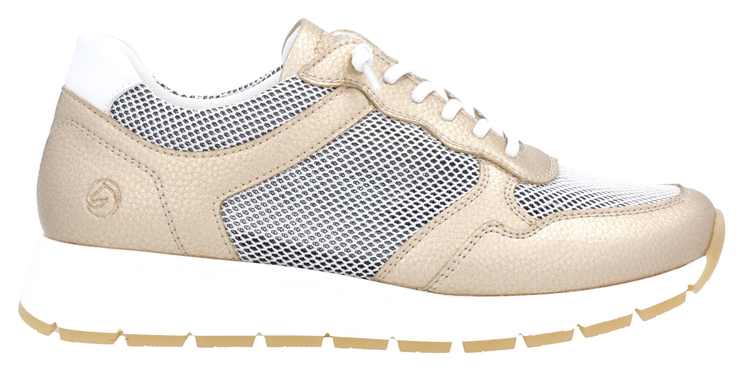 REMONTE Sneakers laag in Goud