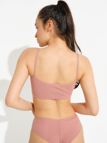 Evoni Bustier Wäsche-Sets‌‌‌‌‌‌‌‌‌ in Pink