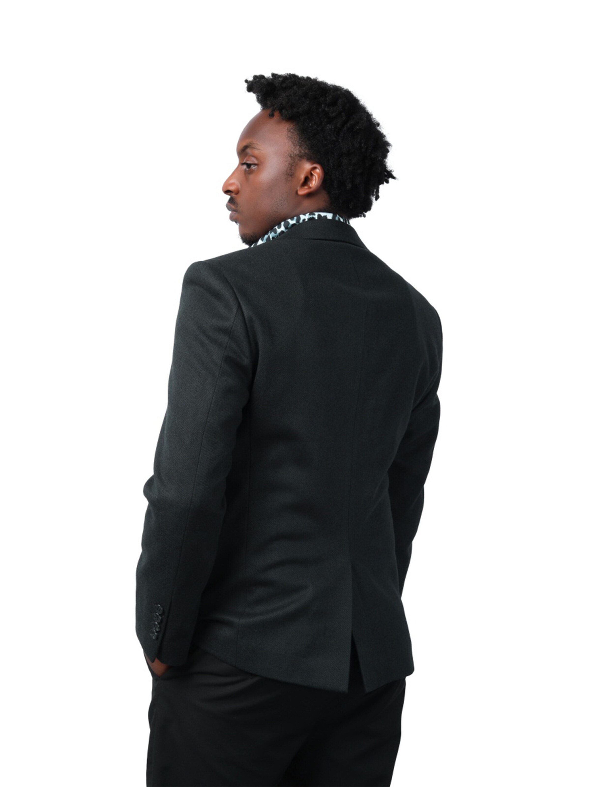YOUTHUP Slim Fit Sakko‌‌‌‌ in Schwarz