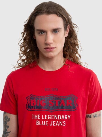 BIG STAR Shirt in Red