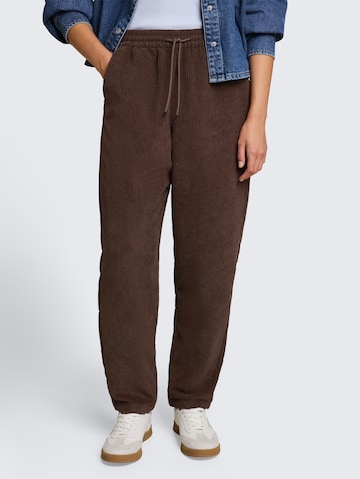 TOM TAILOR DENIM Vat Broek in Bruin: voorkant