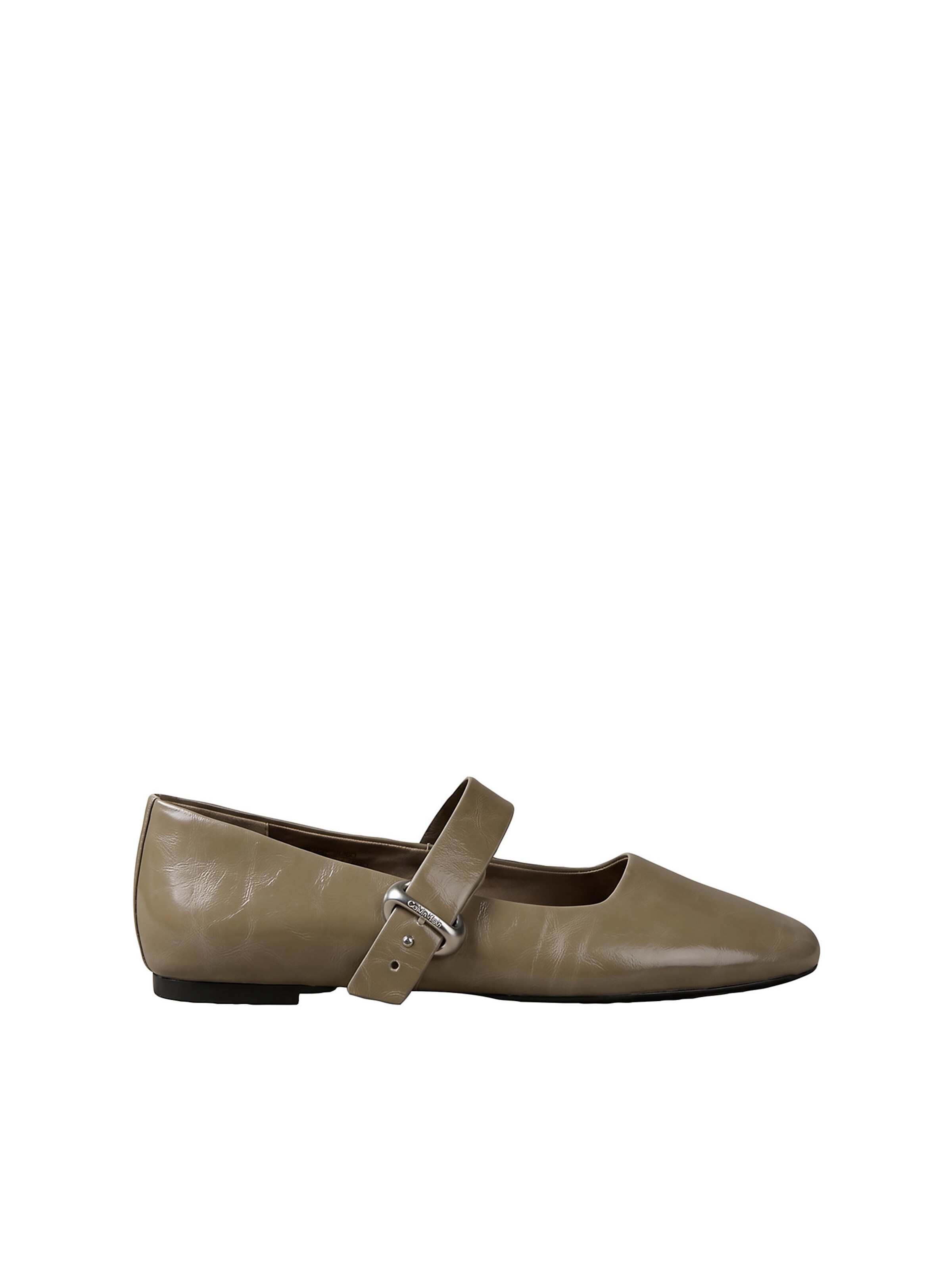 Regular Ballerines à lanières Calvin Klein en vert