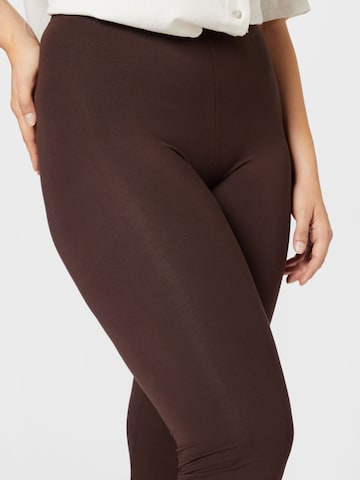 Skinny Leggings Zizzi en marron