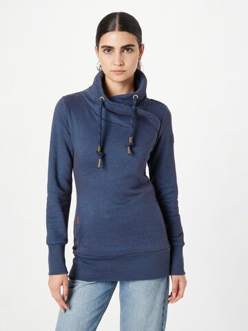 Ragwear Sweatshirt 'Neska' in Blau: Vorderseite