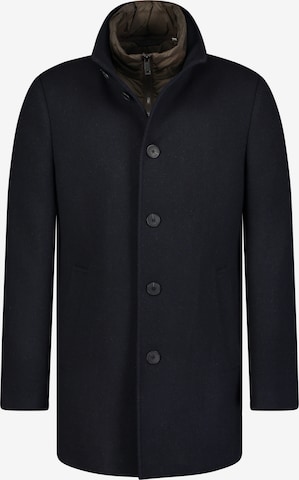 Manteau d’hiver ROY ROBSON en bleu : devant