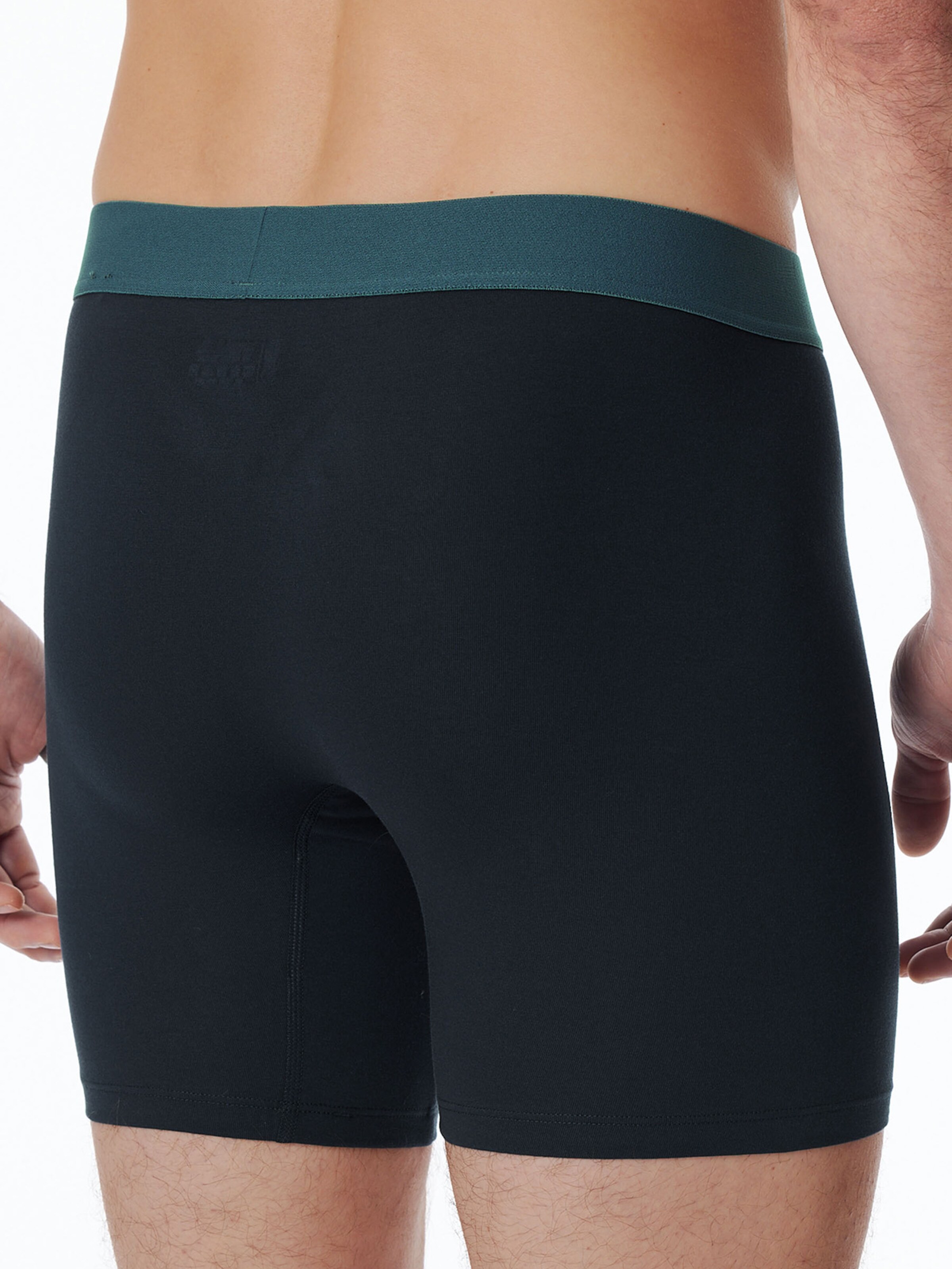 SCHIESSER - Calzoncillo boxer ' 95/5 Organic Cotton ' en azul