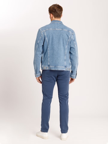 Cross Jeans Übergangsjacke 'A 320' in Blau