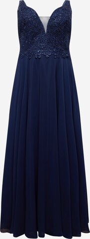 My Mascara Curves Evening dress in Blue: front