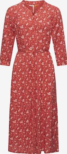Ragwear Košulja haljina 'Meve' u malina / hrđavo crvena / bijela, Pregled proizvoda