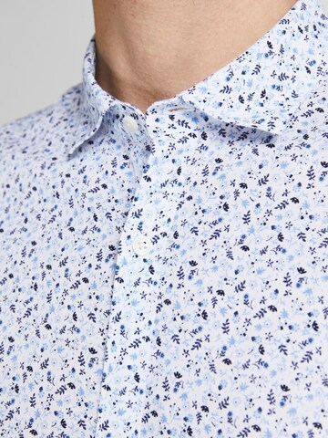 JACK & JONES Regular fit Overhemd 'Summer Blackpool' in Blauw