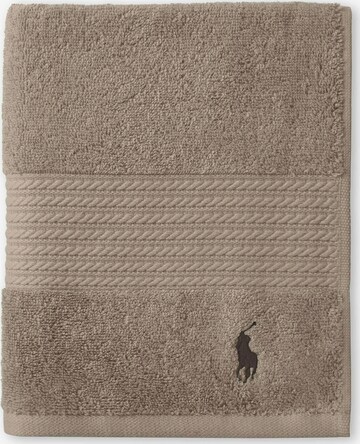 Ralph Lauren Home Shower Towel 'POLO PLAYER' in Brown