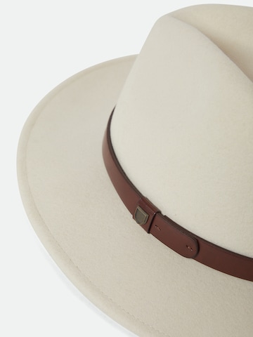 Brixton Hatt 'MESSER FEDORA' i vit