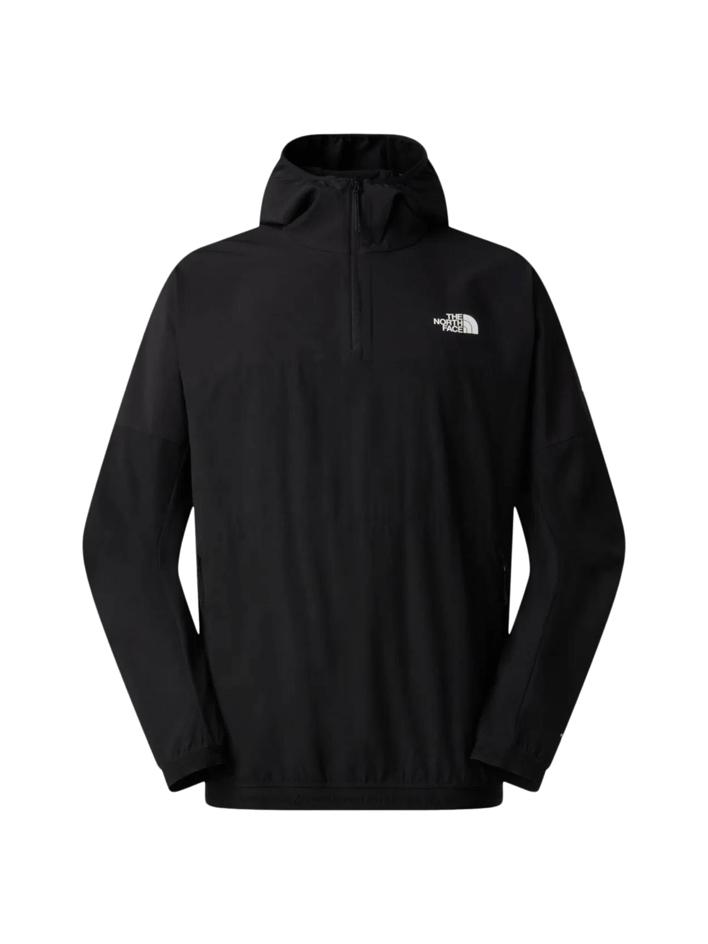 Felpa 'MA USHBA' di THE NORTH FACE in nero: frontale