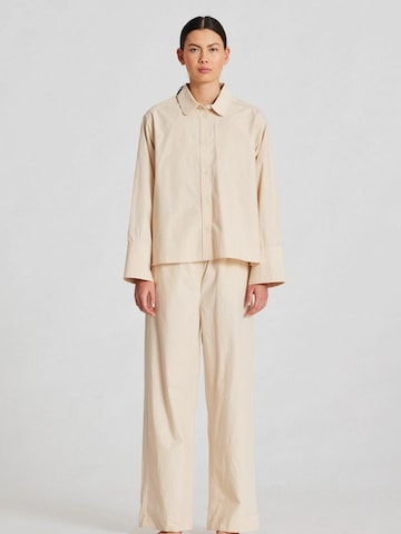 Gai+Lisva Regular Broek 'Thilde' in Beige