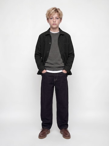 Jack & Jones Junior Regular fit Tussenjas 'JJESOHO OLLIE' in Zwart