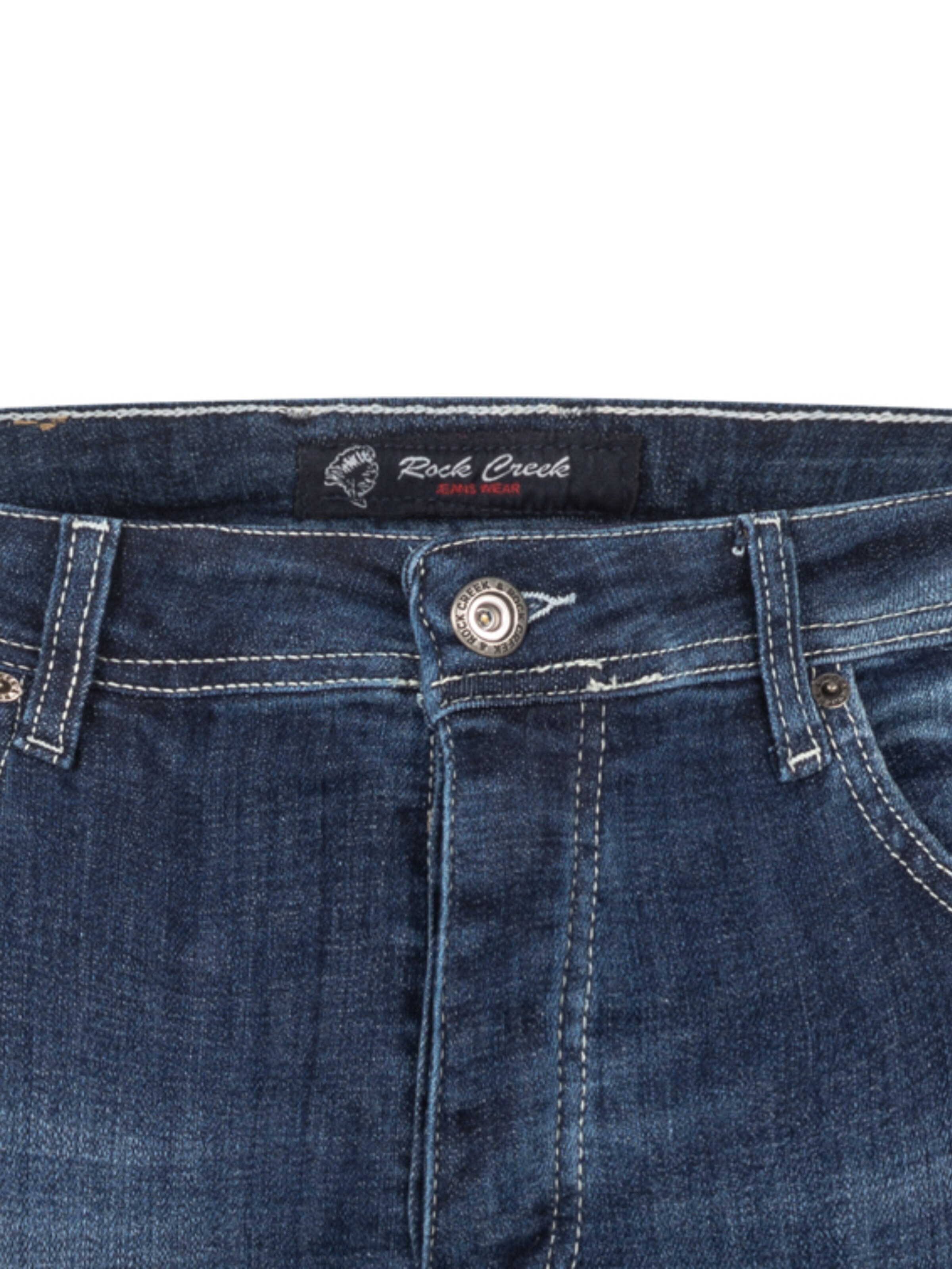 Rock Creek Regular Jeans in Blau