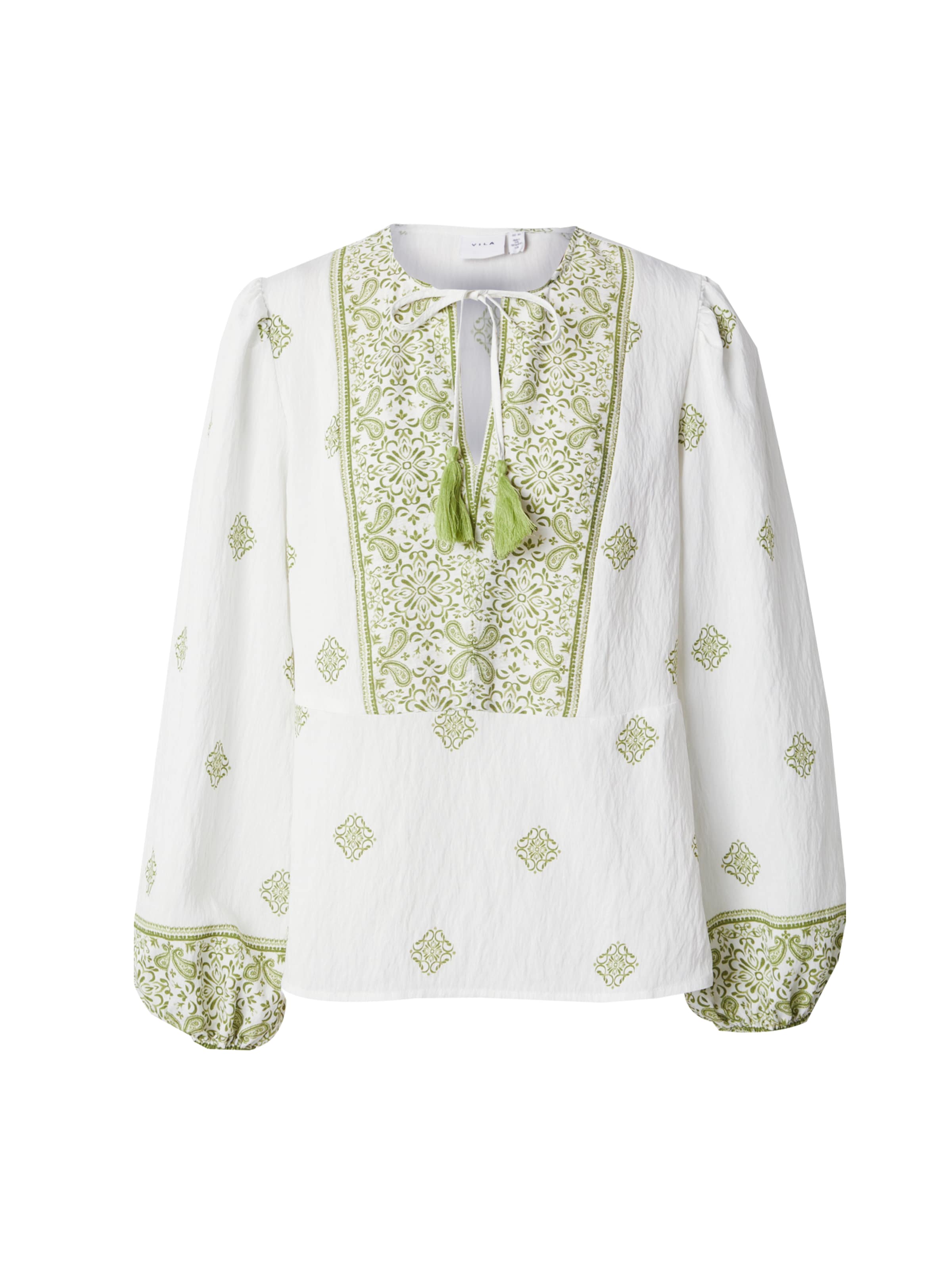 VILA Bluse 'VISAHA' i hvid: forside