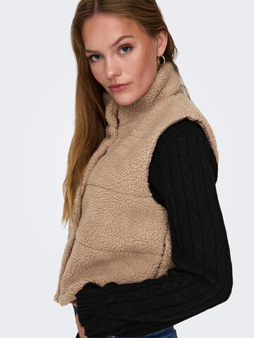 Gilet 'Sandra' ONLY en beige